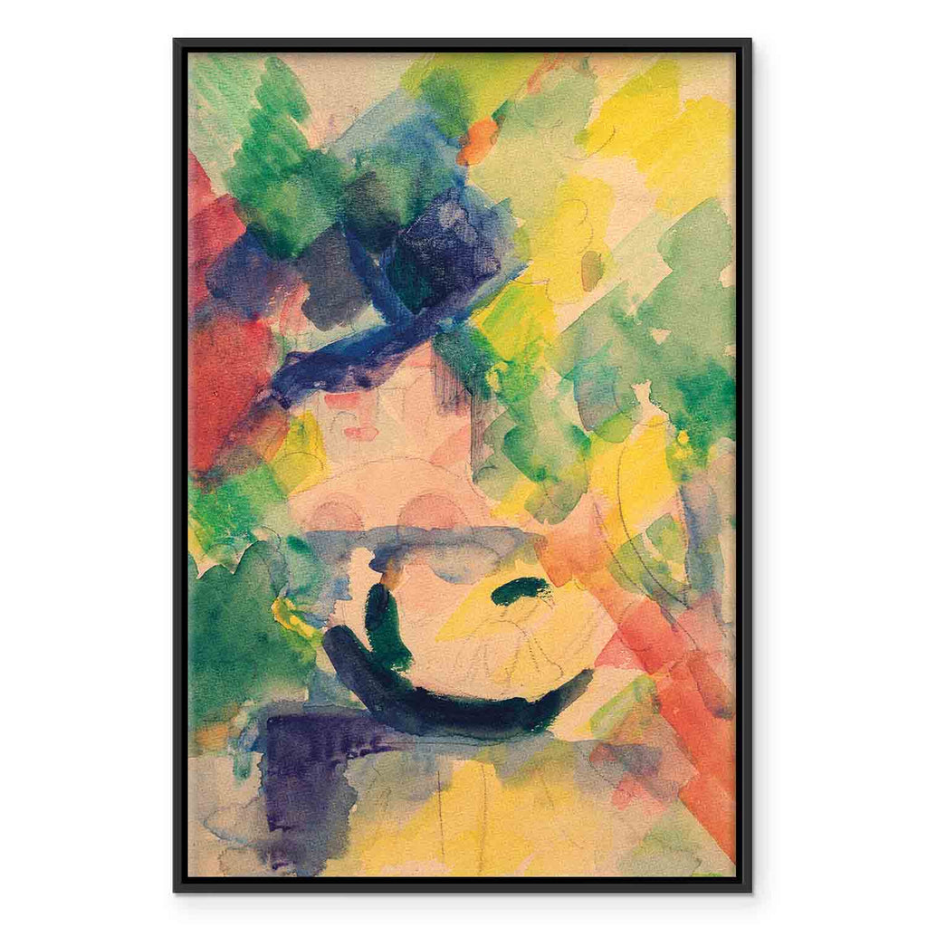 Couple in a Boat Classic Canvas Print