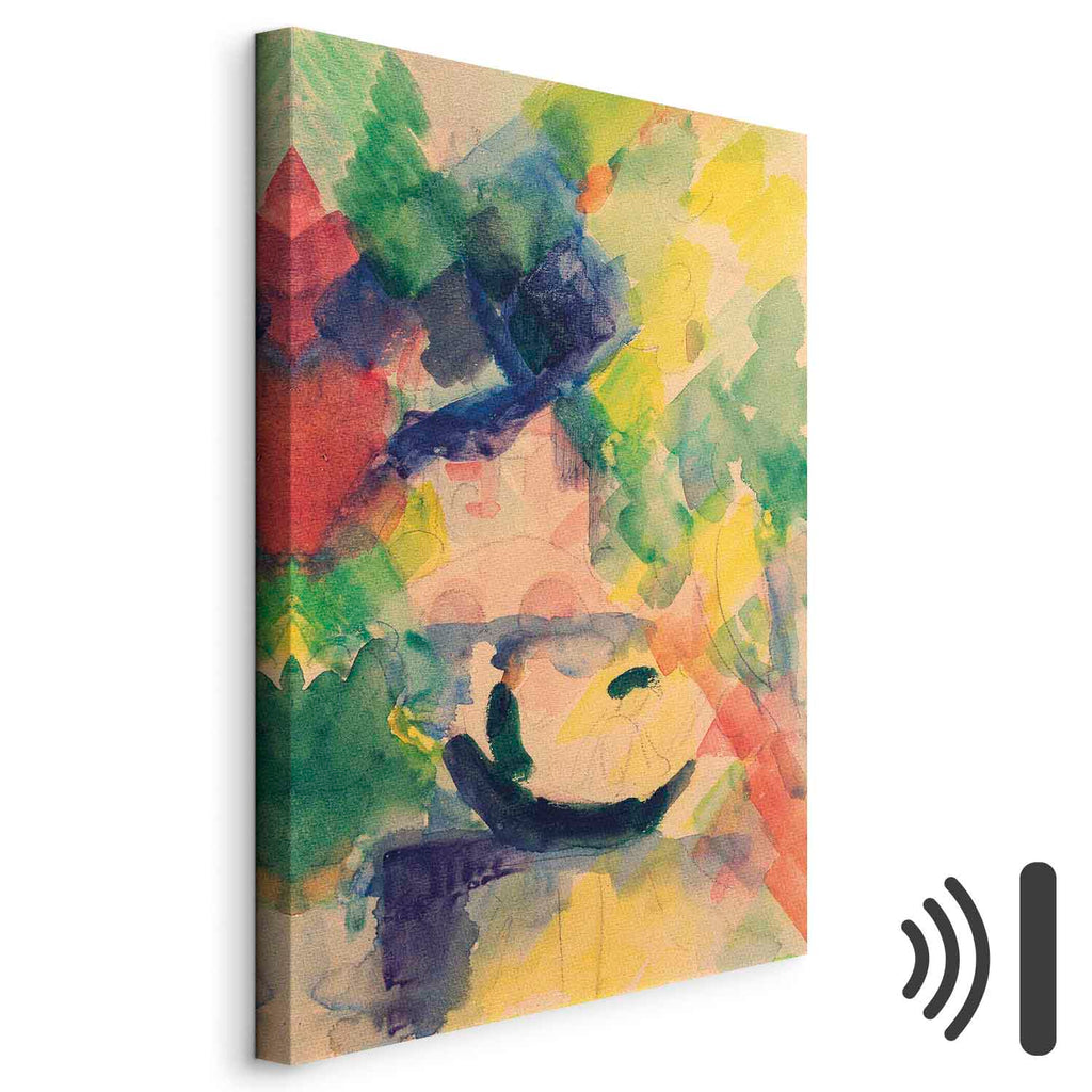 Couple in a Boat Classic Canvas Print