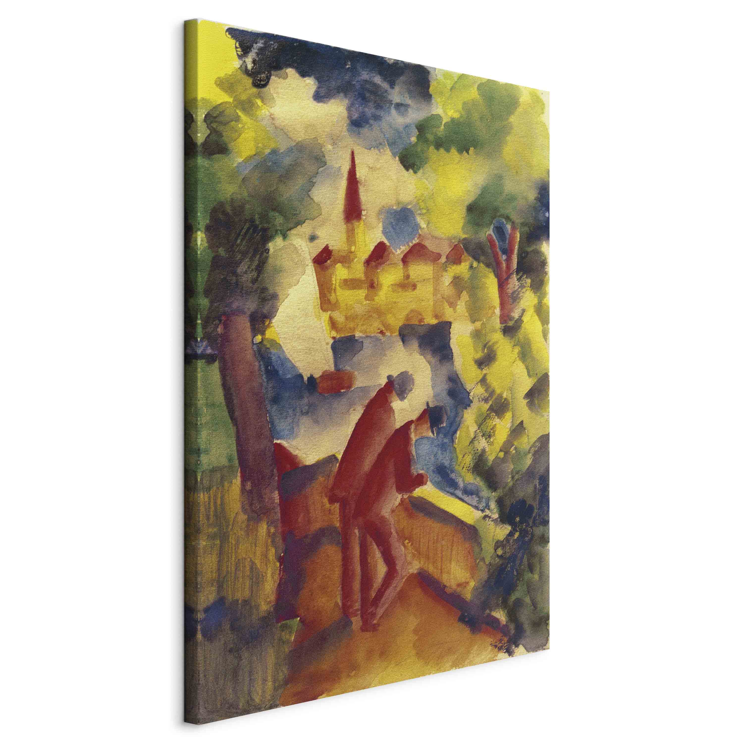 Canvas Print - August Macke Artwork