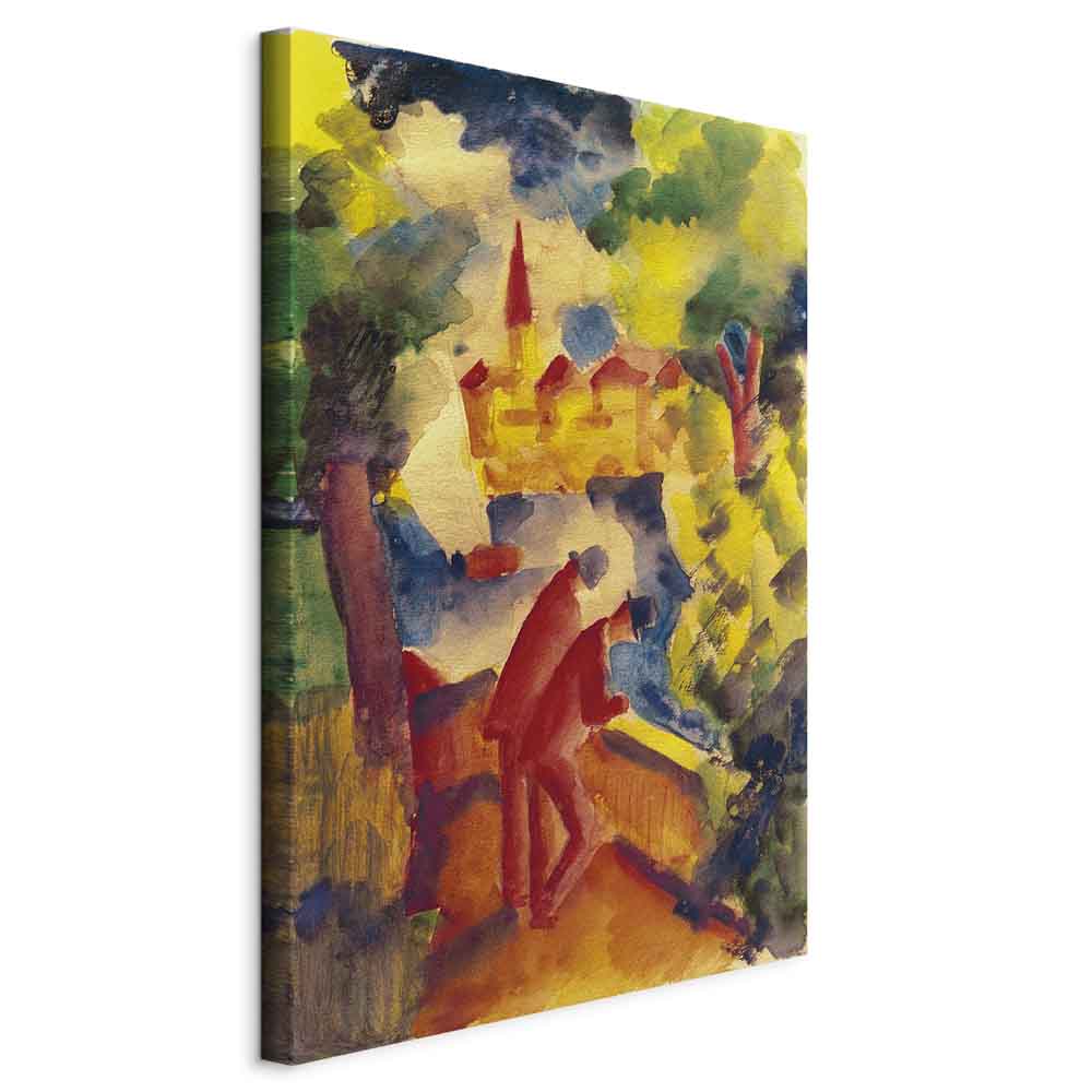 Canvas Print - August Macke Artwork