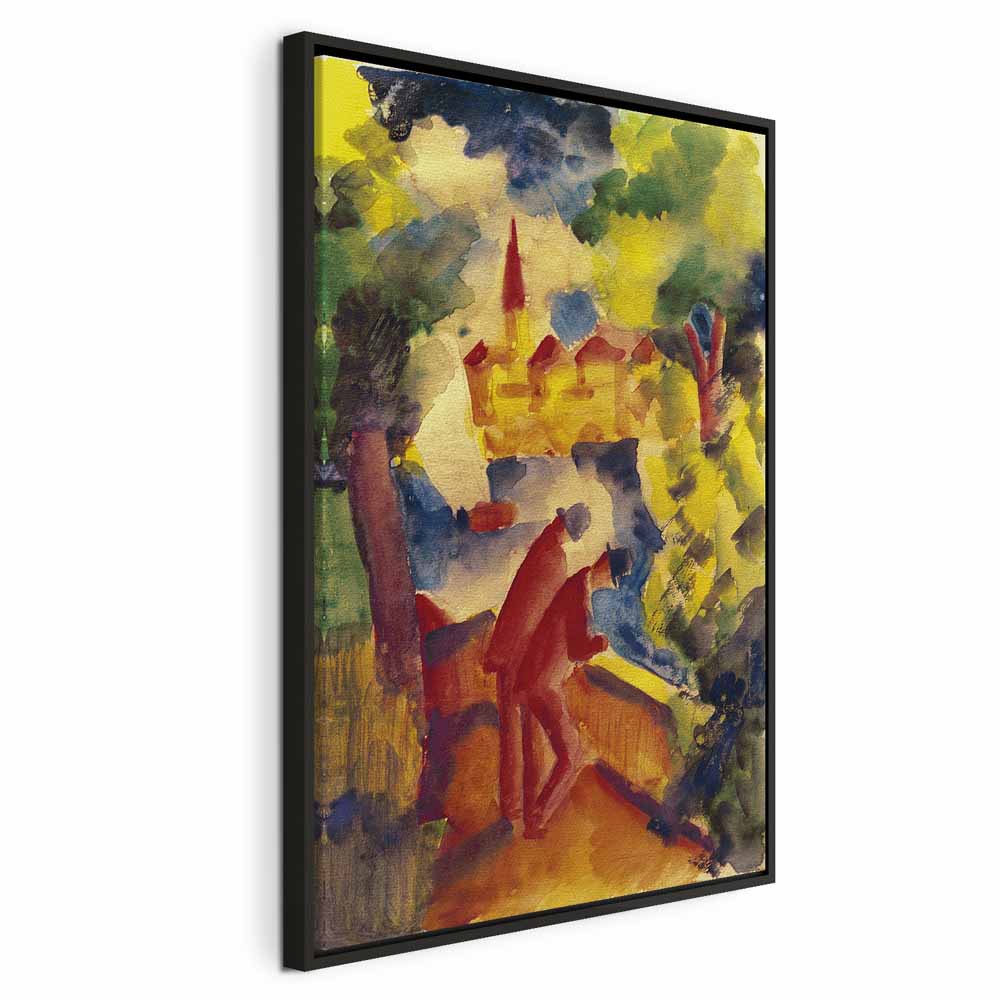 Canvas Print - August Macke Artwork