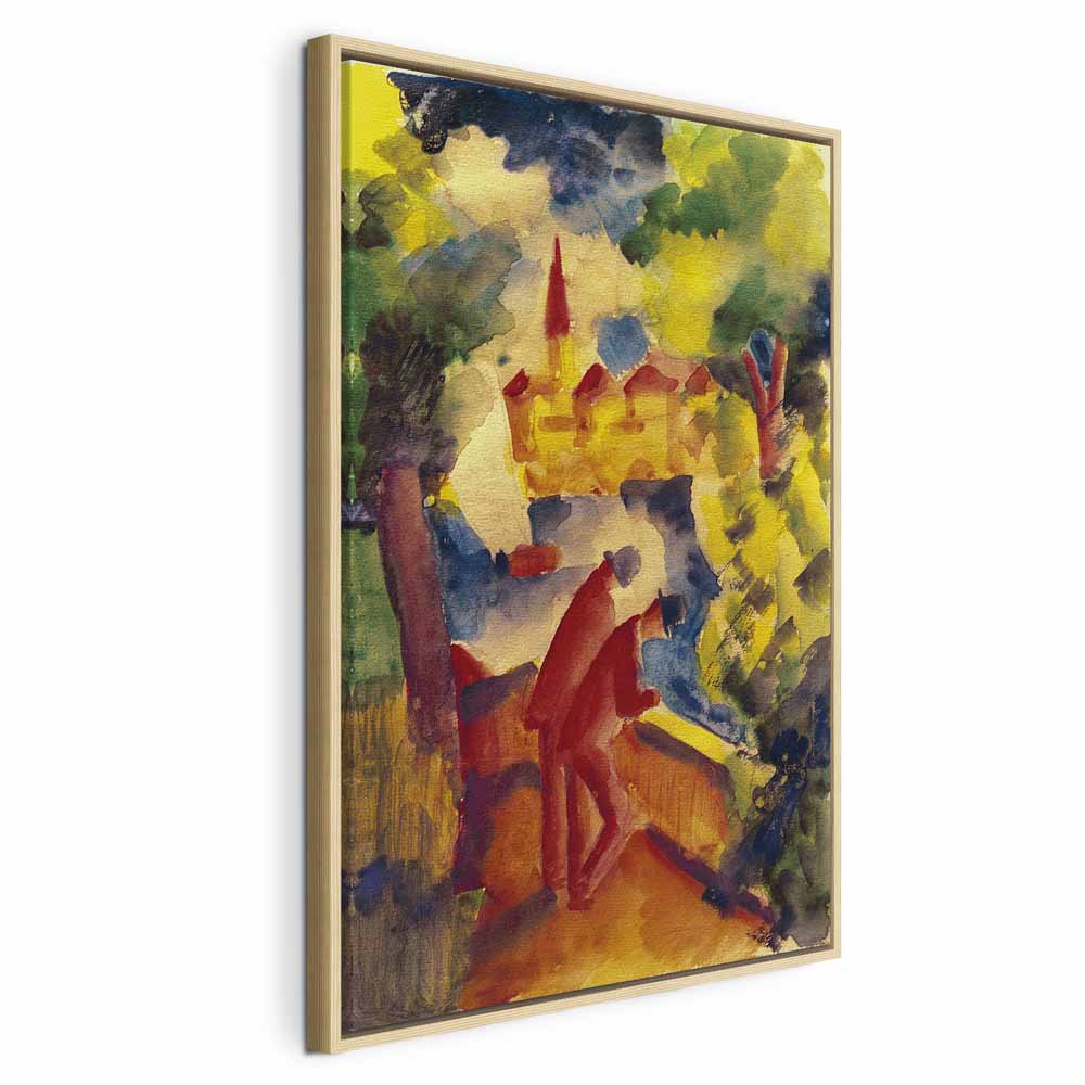 Leinwanddruck – Kunstwerk von August Macke