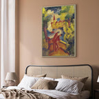 Leinwanddruck – Kunstwerk von August Macke