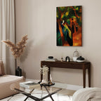 Canvas Print Sonniger Weg by August Macke