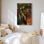 Sunny Garden Path Classic Canvas Print