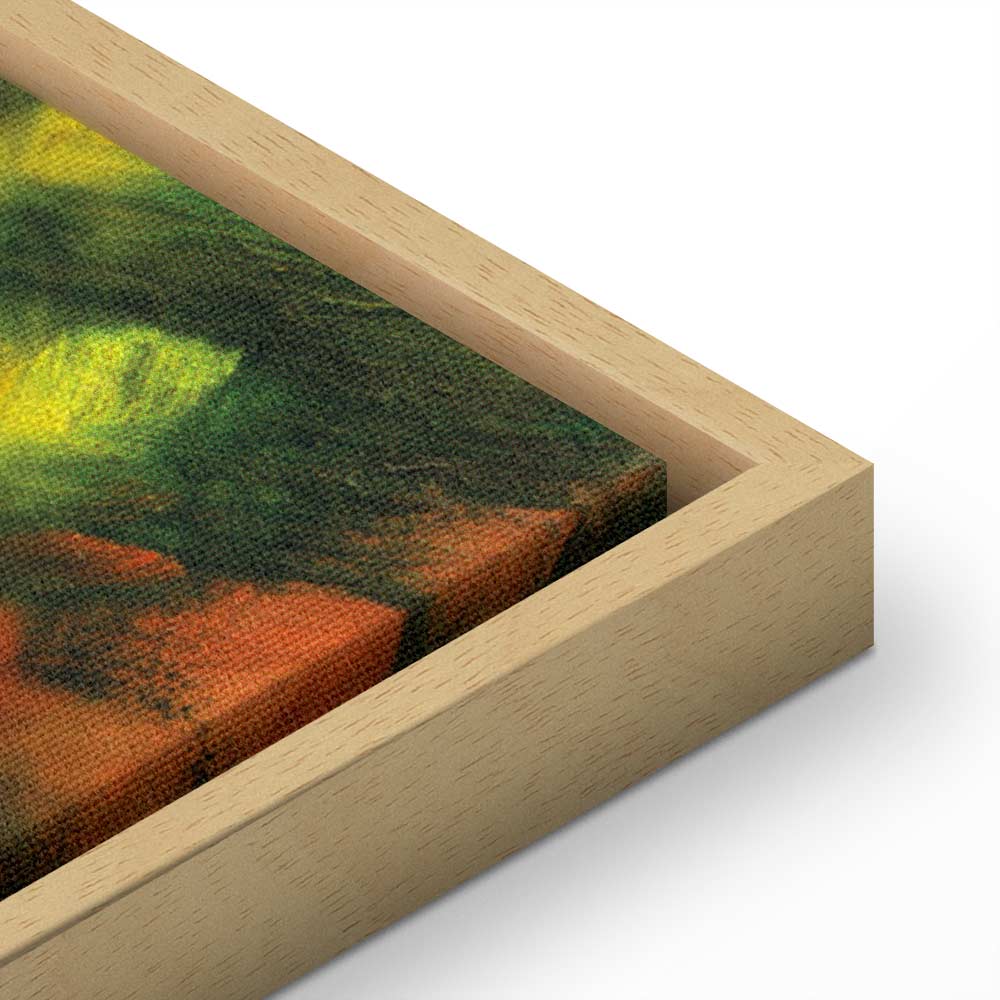 Canvas Print Sonniger Weg by August Macke