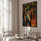 Canvas Print Sonniger Weg by August Macke