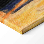 August Macke Walker Under Trees Canvas Print