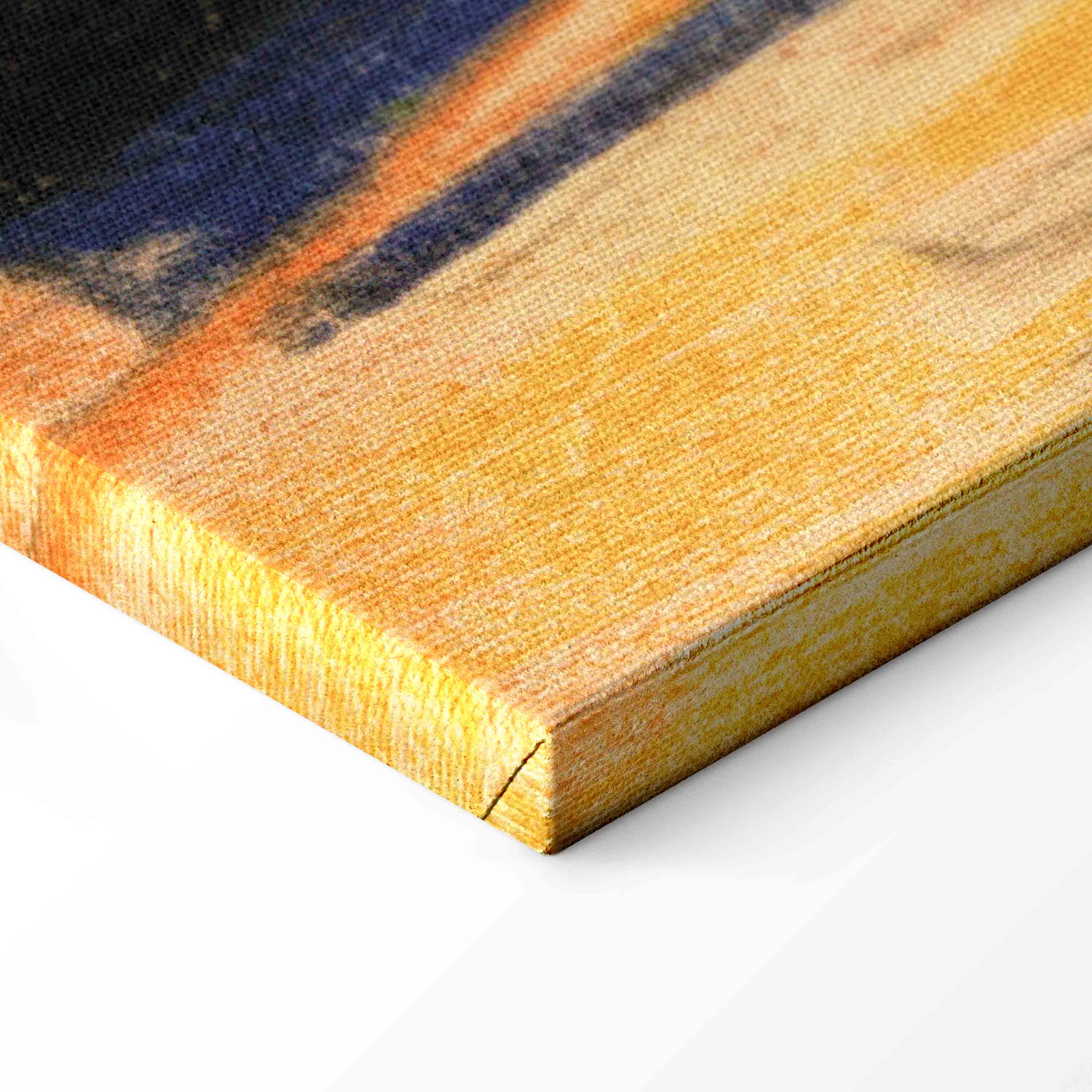 August Macke Walker Under Trees Canvas Print