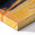 August Macke Walker Under Trees Canvas Print