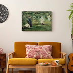 Canvas Print - La Partie de croquet in Paris (Manet)