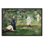 Paris Croquet Scene Classic Canvas Print