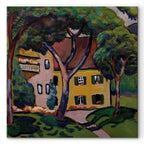 Tegernsee House Landscape Canvas Print