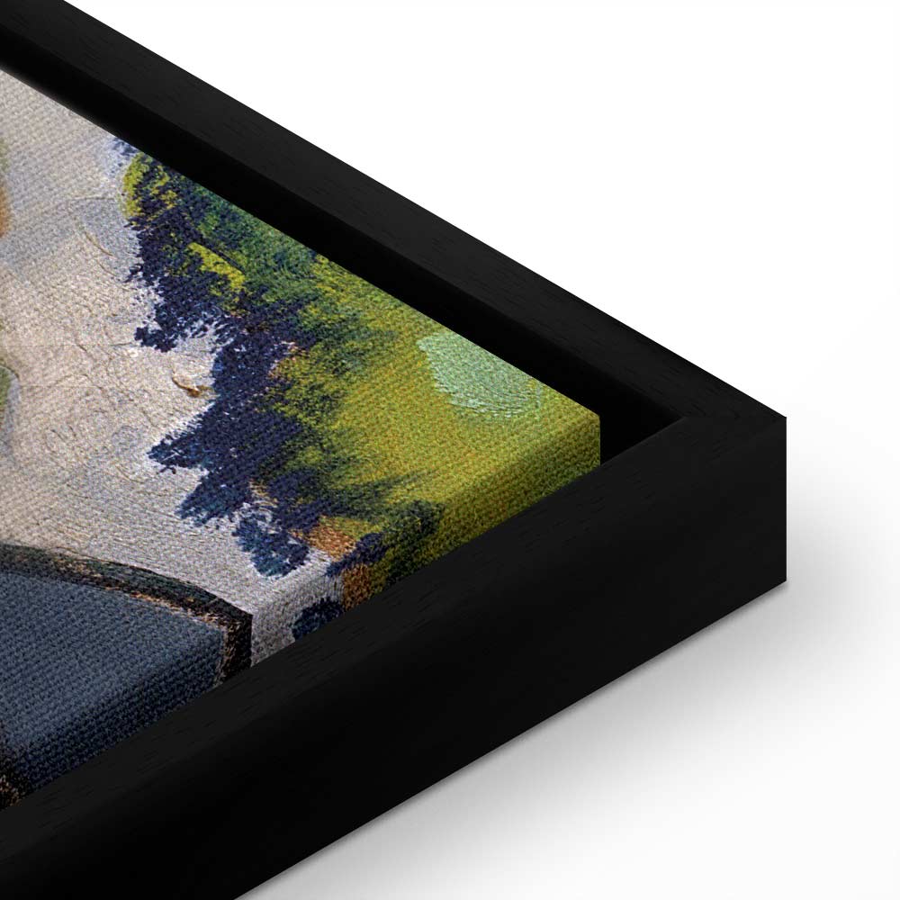 Tegernsee House Landscape Canvas Print