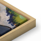 Tegernsee House Landscape Canvas Print