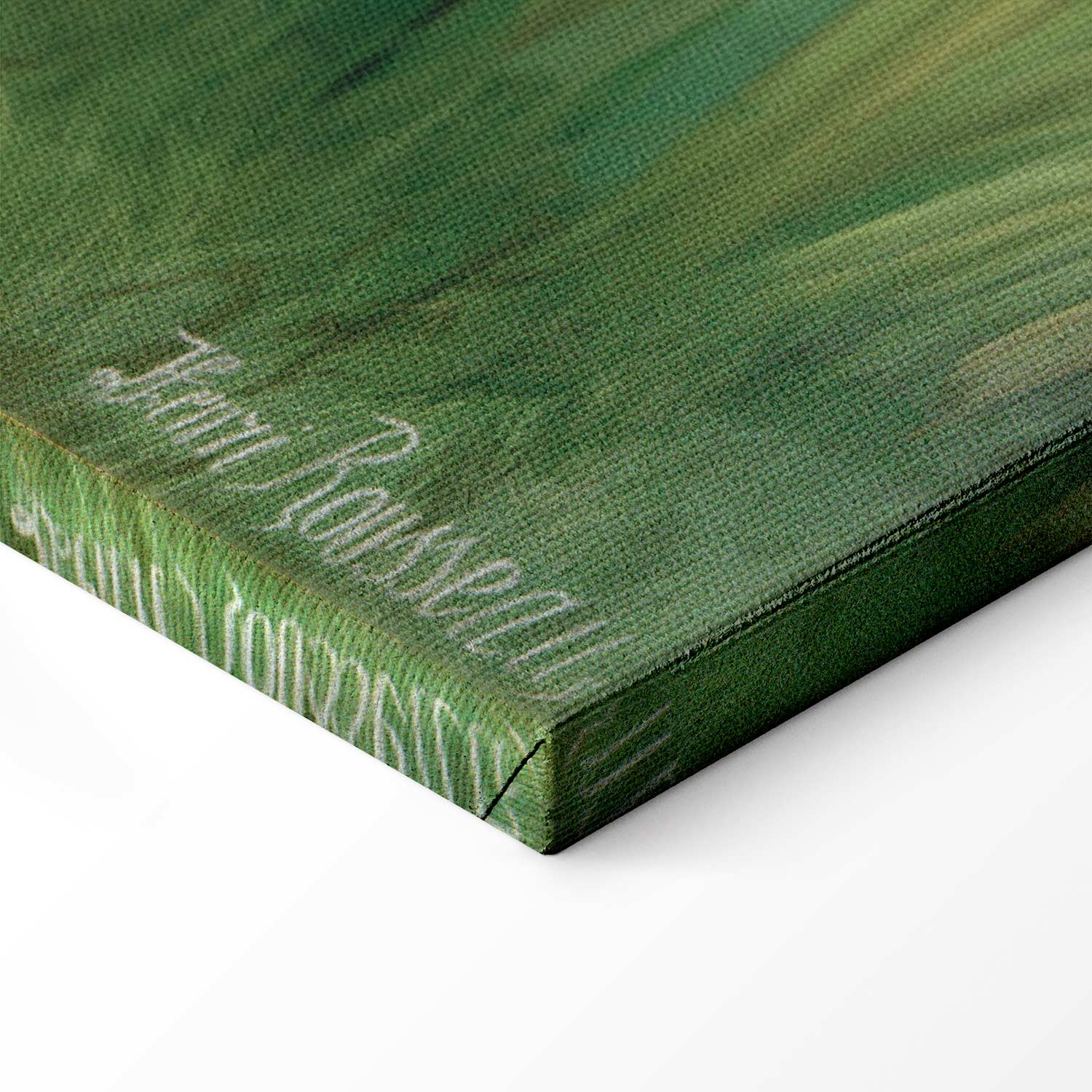 Jungle Lion Attack Classic Canvas Print