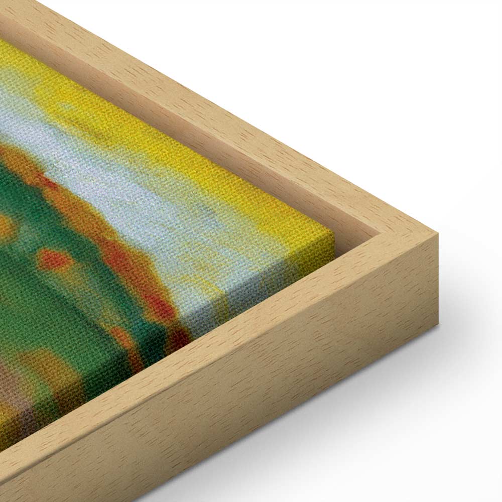 Leinwanddruck – Die roten Pferde (Weidepferde IV)