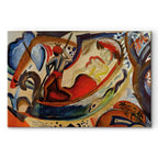 August Macke Figurative Expressionist Canvas Print