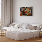 August Macke Figurative Expressionist Canvas Print