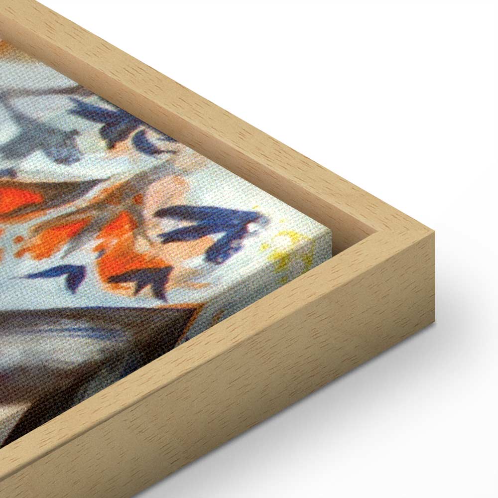 Leinwanddruck – Nackte Mädchen in der Barke (August Macke)