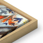 Leinwanddruck – Nackte Mädchen in der Barke (August Macke)