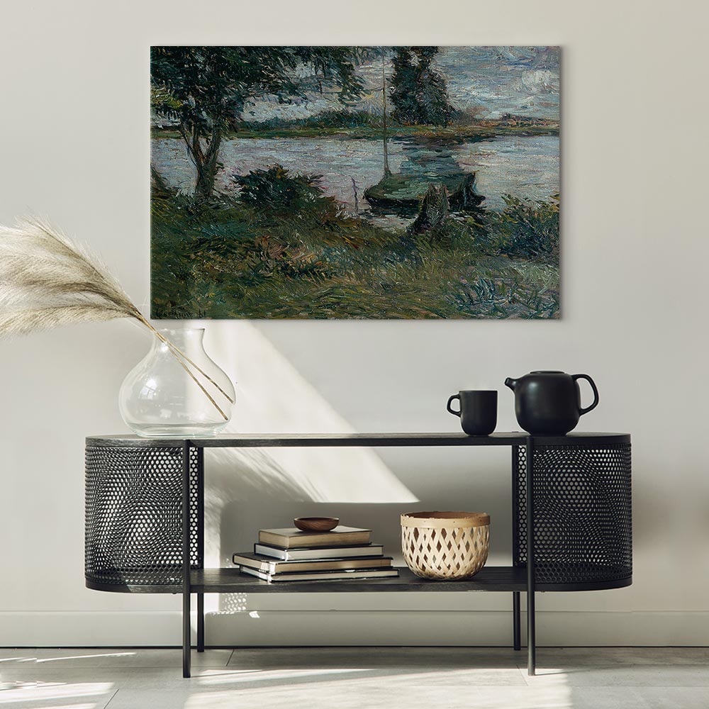 Canvas Print - FluÃŸufer (Paul Gauguin)