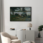 Canvas Print - FluÃŸufer (Paul Gauguin)