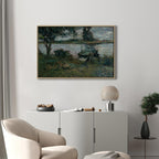Canvas Print - FluÃŸufer (Paul Gauguin)