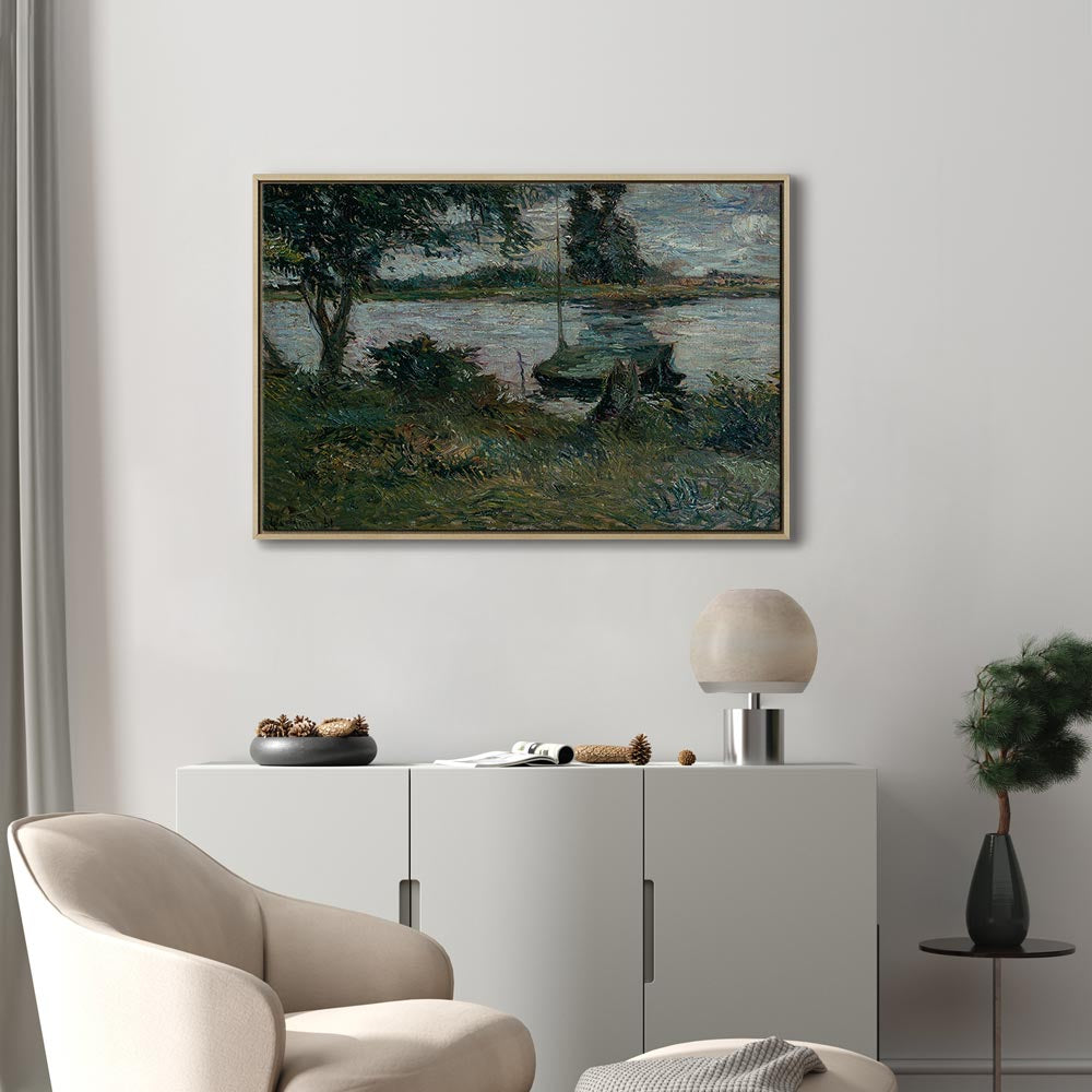 Canvas Print - FluÃŸufer (Paul Gauguin)