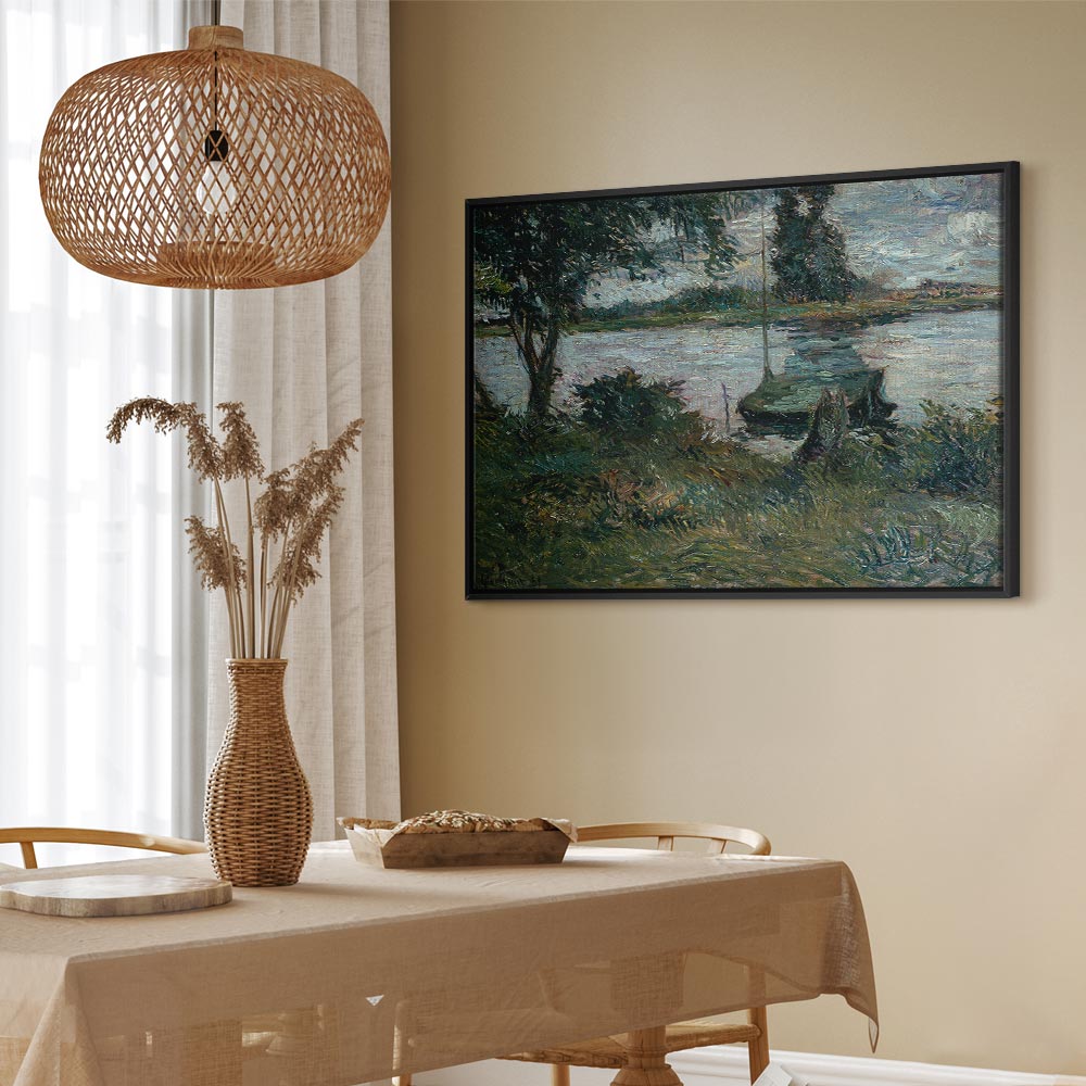 Canvas Print - FluÃŸufer (Paul Gauguin)