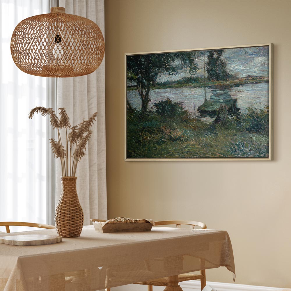 Canvas Print - FluÃŸufer (Paul Gauguin)