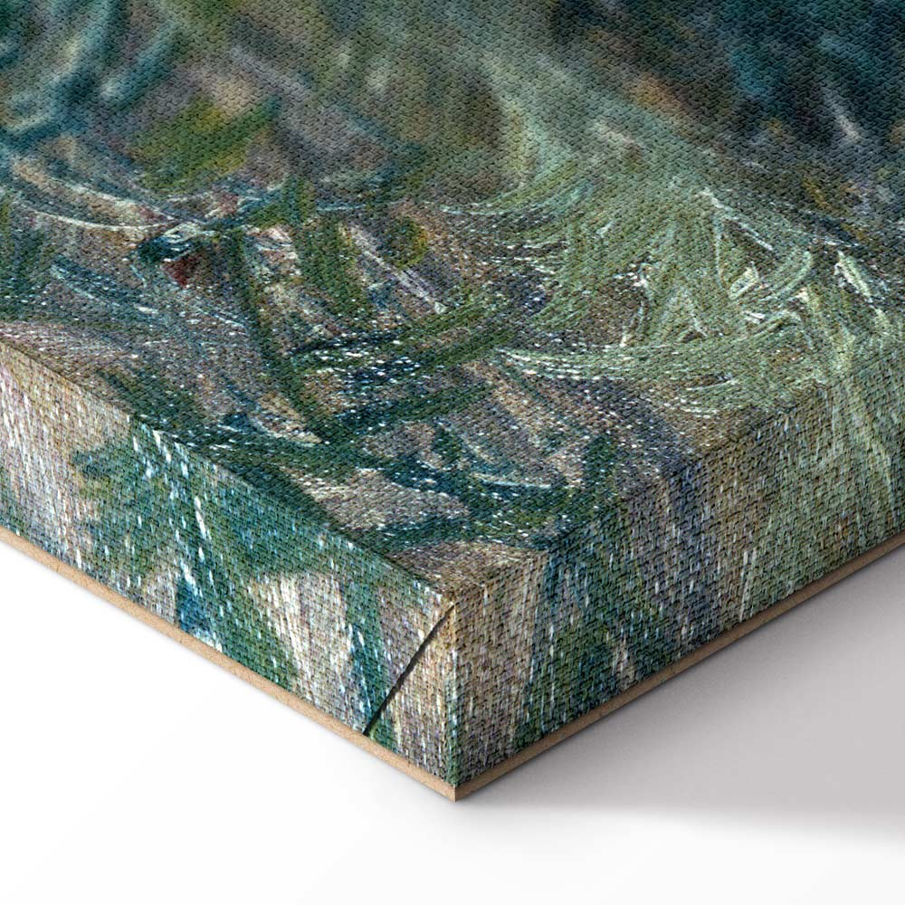 Gauguin Riverbank Landscape Canvas Print