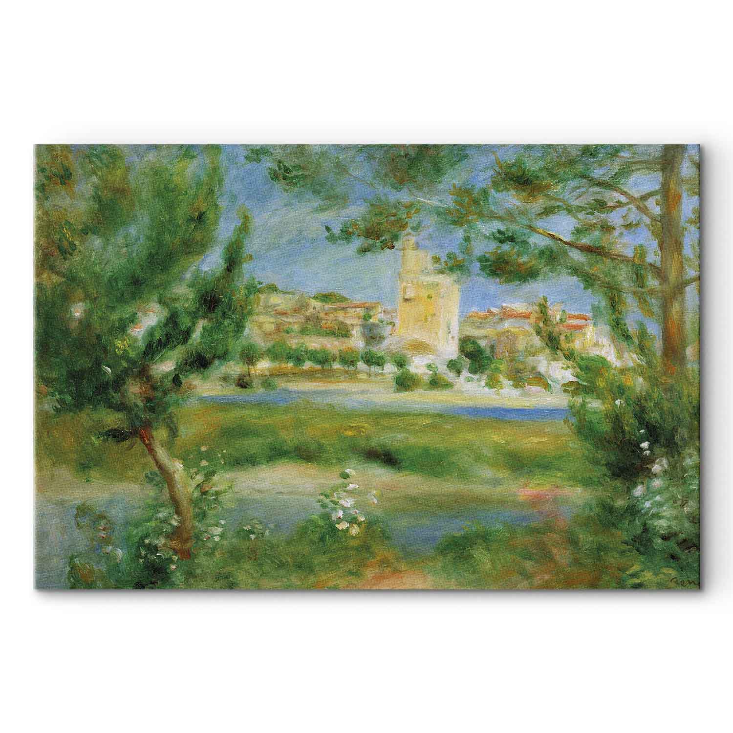 Villeneuve-lès-Avignon Landscape Classic Canvas Print