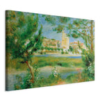 Leinwanddruck Villeneuveles-Avignon von Renoir