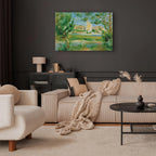 Leinwanddruck Villeneuveles-Avignon von Renoir