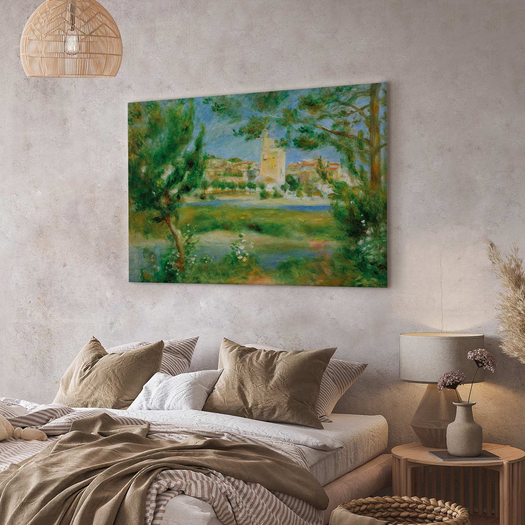 Villeneuve-lès-Avignon Landscape Classic Canvas Print
