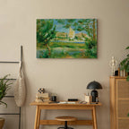 Villeneuve-lès-Avignon Landscape Classic Canvas Print