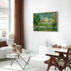 Leinwanddruck Villeneuveles-Avignon von Renoir