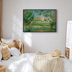 Leinwanddruck Villeneuveles-Avignon von Renoir