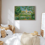 Leinwanddruck Villeneuveles-Avignon von Renoir