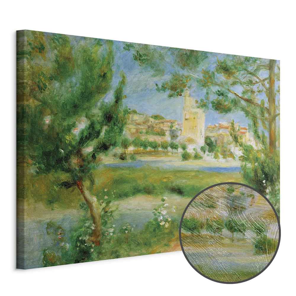 Villeneuve-lès-Avignon Landscape Classic Canvas Print