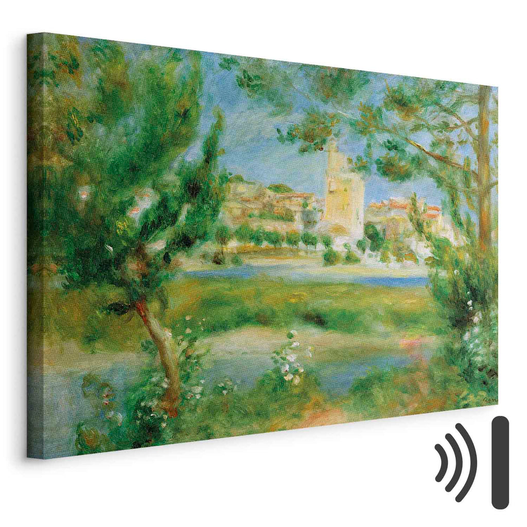 Villeneuve-lès-Avignon Landscape Classic Canvas Print