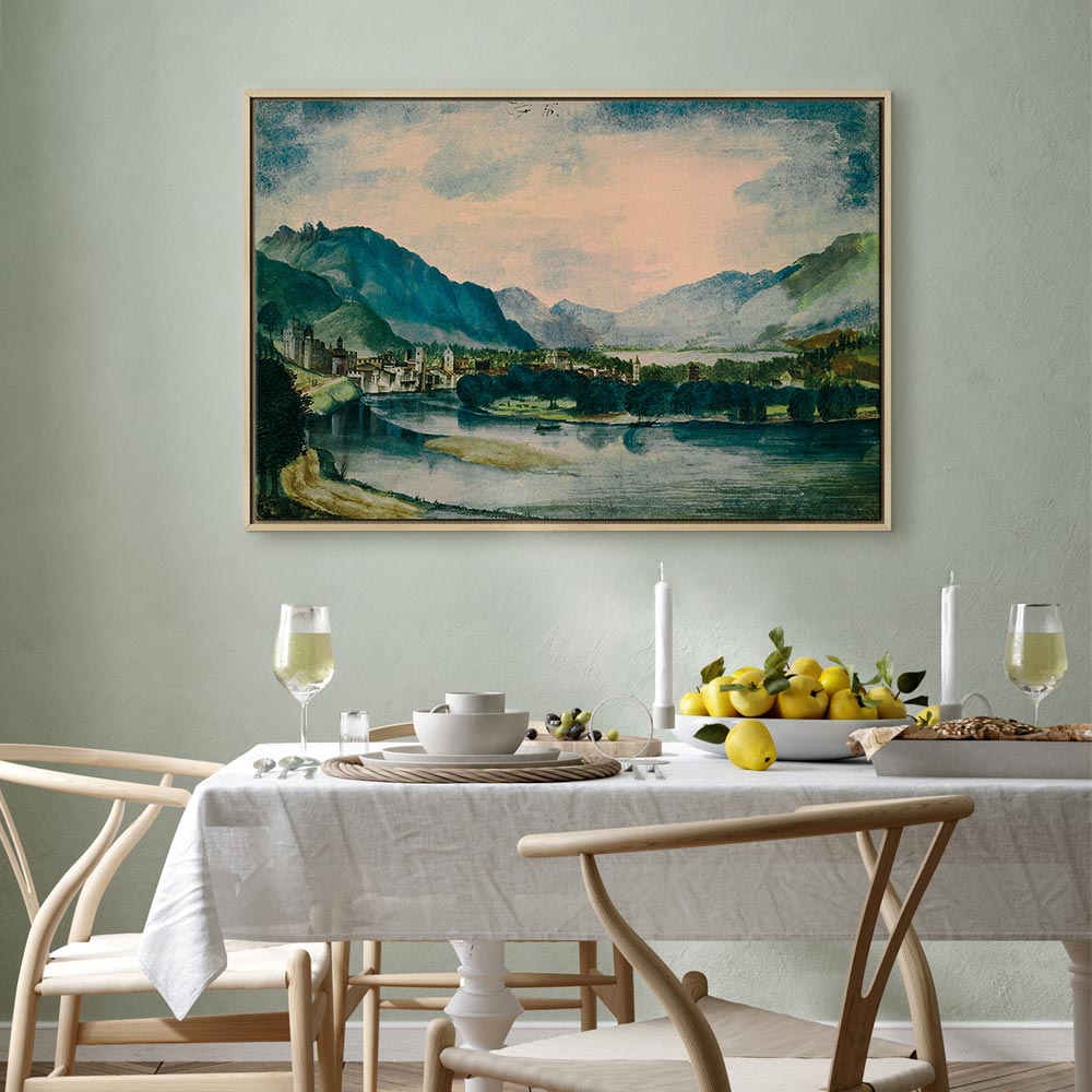 Leinwanddruck – Trient-Blick von Norden von Albrecht Dürer