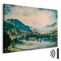 Trento Cityscape Classic Canvas Print