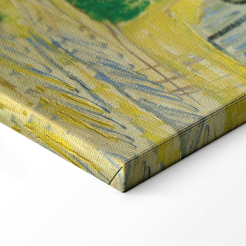 Auvers Farmland Landscape Classic Canvas Print