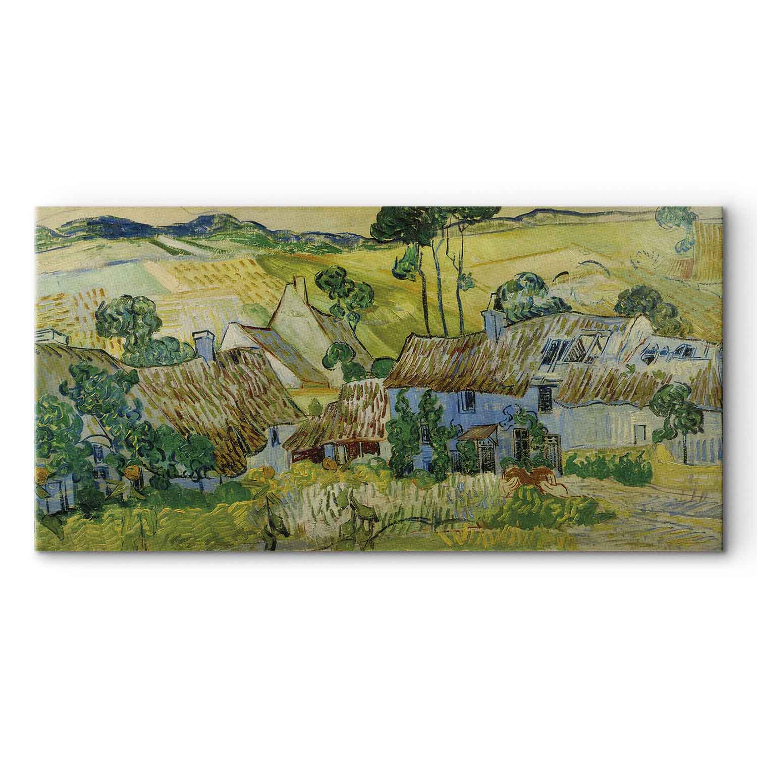 Auvers Farmland Landscape Classic Canvas Print