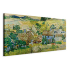 Canvas Print - Farms near Auvers (Vincent Van Gogh)