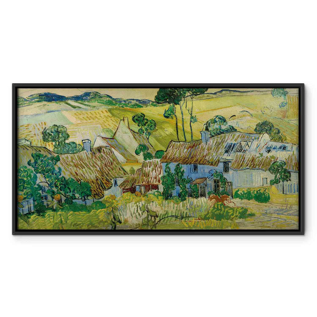 Auvers Farmland Landscape Classic Canvas Print
