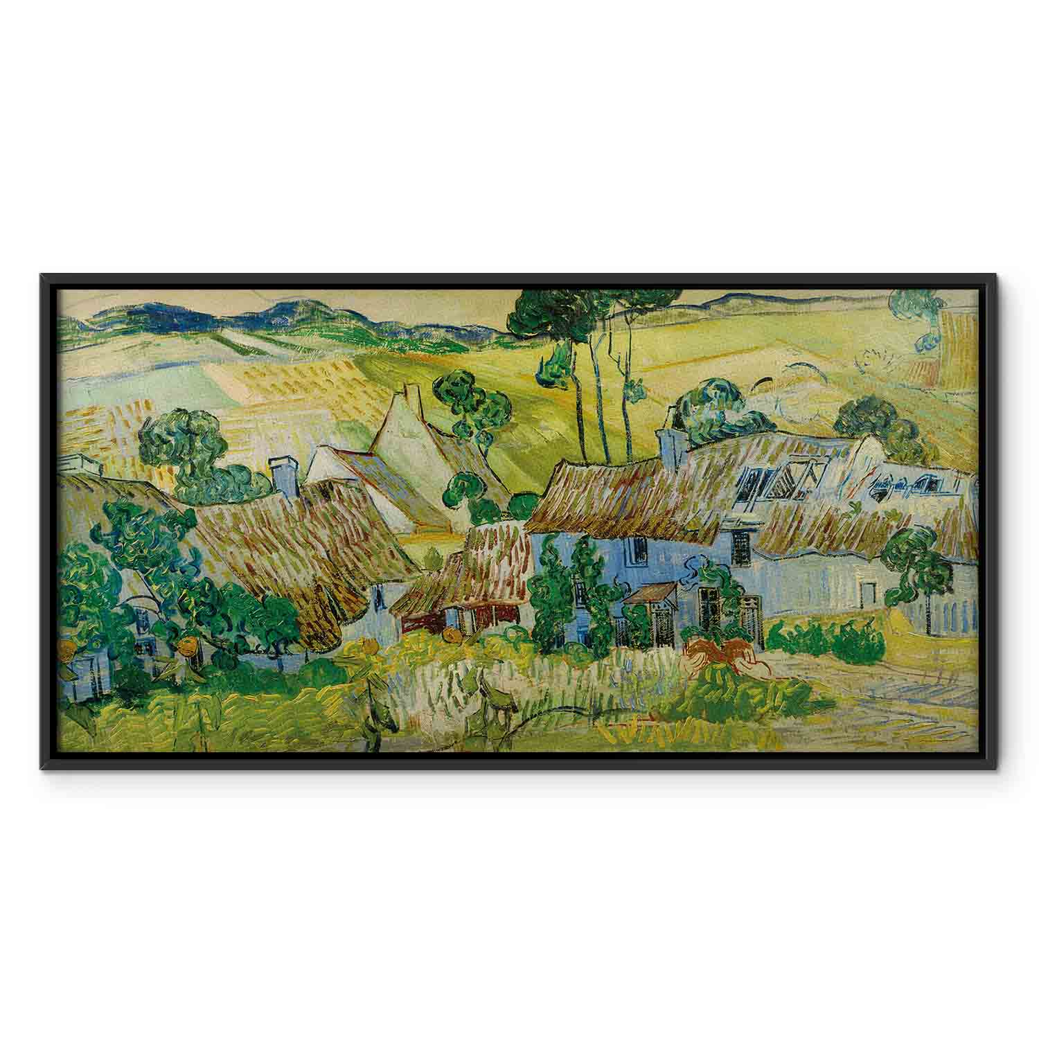 Auvers Farmland Landscape Classic Canvas Print