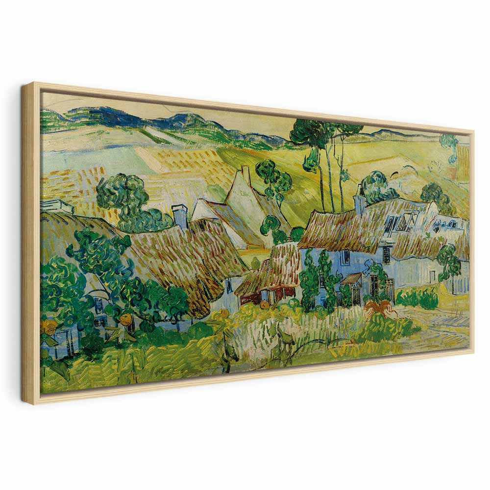 Canvas Print - Farms near Auvers (Vincent Van Gogh)